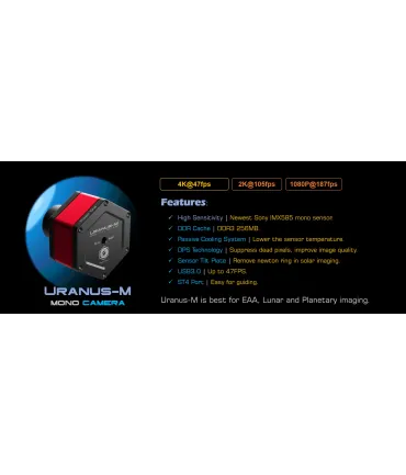 Caméra mono Player One Uranus-M IMX585 (Boite ouverte)