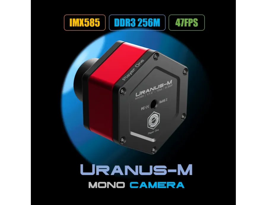 Caméra mono Player One Uranus-M IMX585 (Boite ouverte)