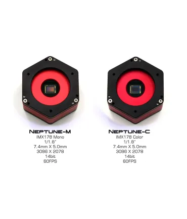 Caméra mono Player One Neptune-M USB3.0 IMX178 (Boite ouverte)