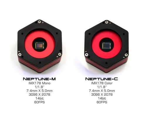 Caméra mono Player One Neptune-M USB3.0 IMX178 (Boite ouverte)